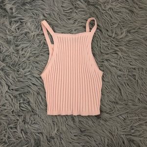 Ribbed crop top